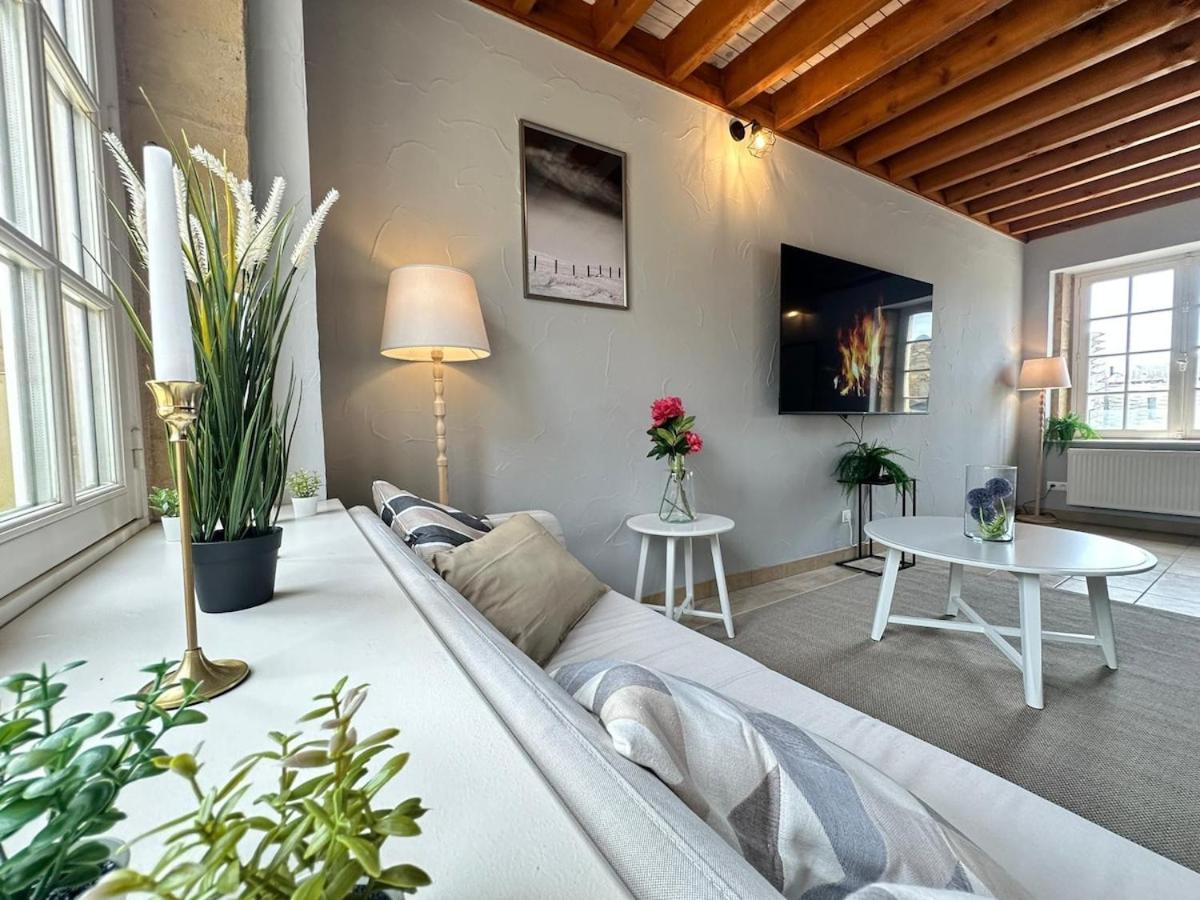 S Bayleved'Air Duplex Vue Chateau, Balneo Et Sauna Sedan Exterior foto