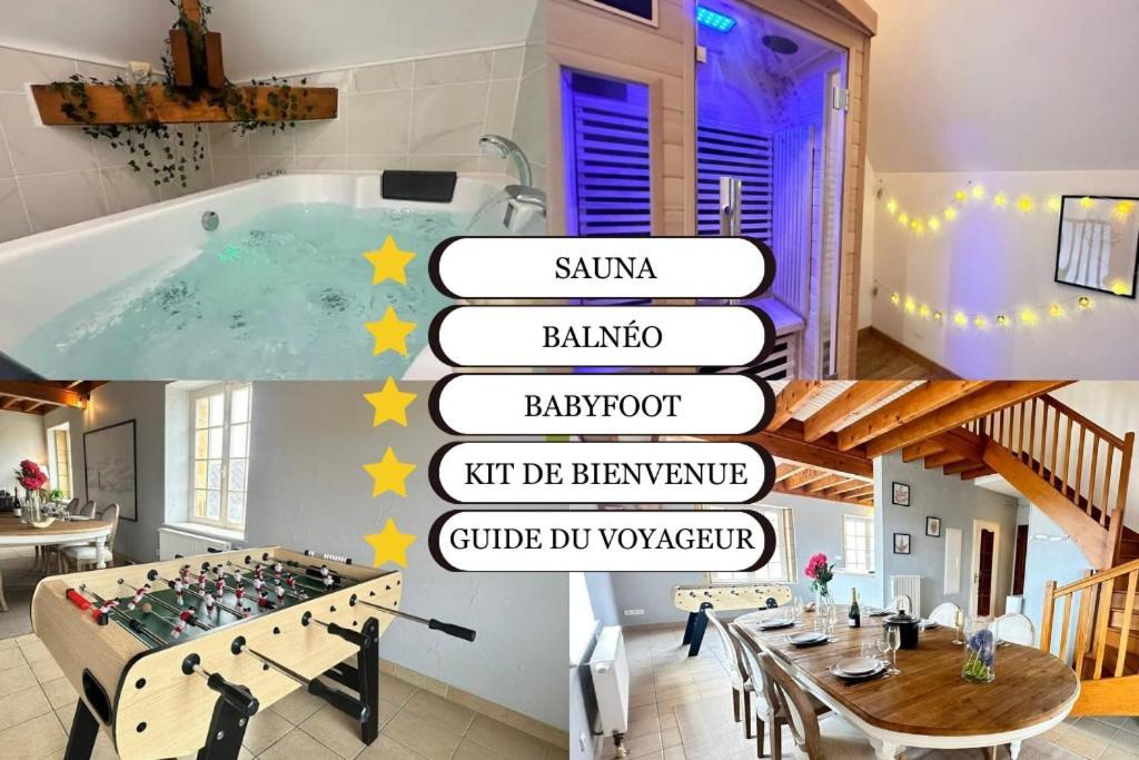 S Bayleved'Air Duplex Vue Chateau, Balneo Et Sauna Sedan Exterior foto