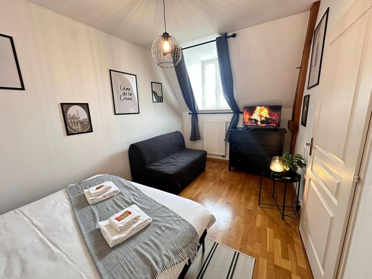 S Bayleved'Air Duplex Vue Chateau, Balneo Et Sauna Sedan Exterior foto