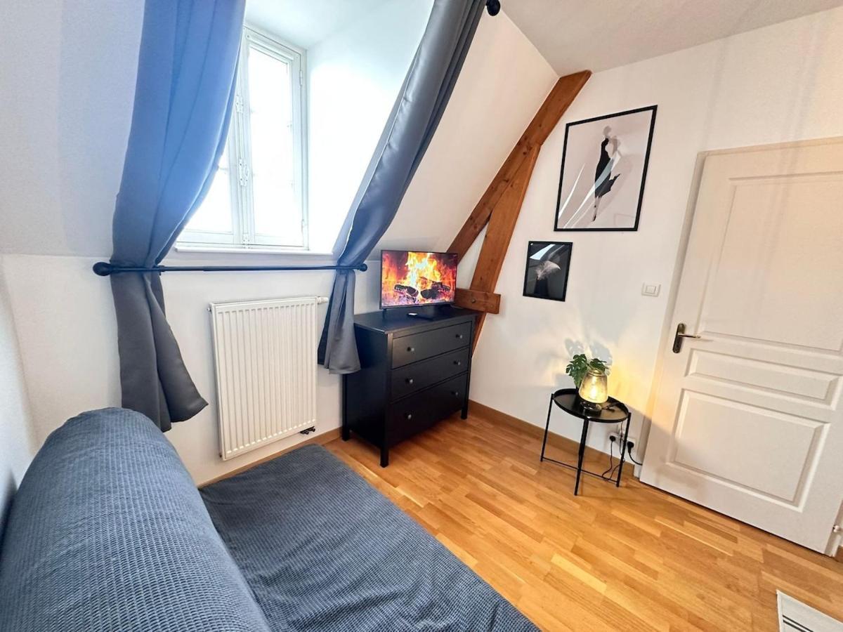 S Bayleved'Air Duplex Vue Chateau, Balneo Et Sauna Sedan Exterior foto